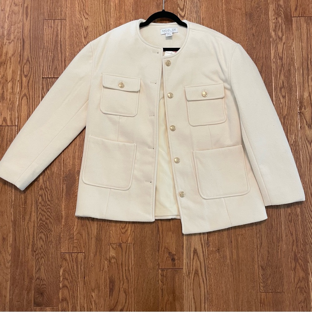 Rachel Zoe Cream Women's Blazer